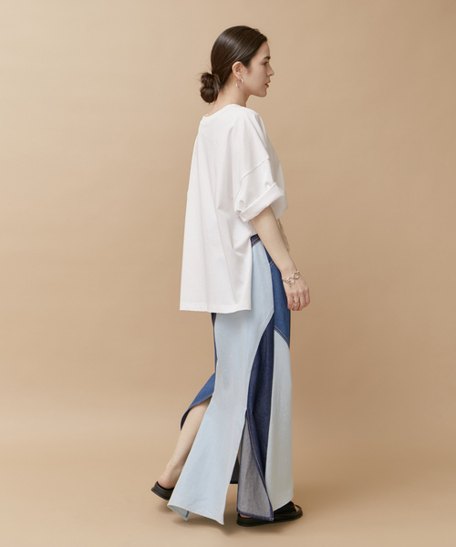 「LE CERCLE par rope'」 半袖カットソー FREE ブルー系その他6 レディース_画像9