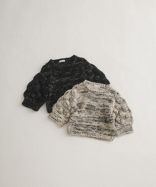 LAATO（ラート） ニット セーター lantern sleeve knit レディース