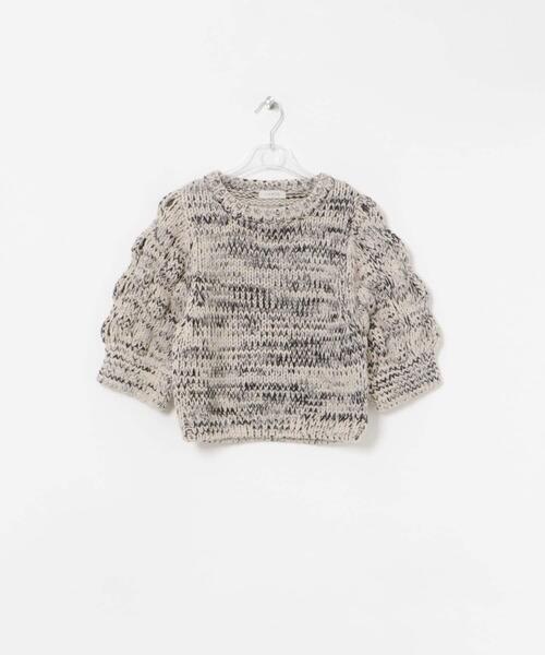 LAATO（ラート） ニット セーター lantern sleeve knit レディース