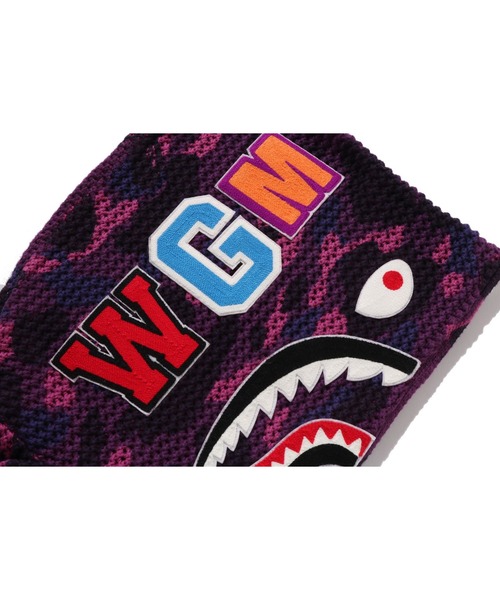 A BATHING APE（アベイシングエイプ） パーカー COLOR CAMO CROCHET