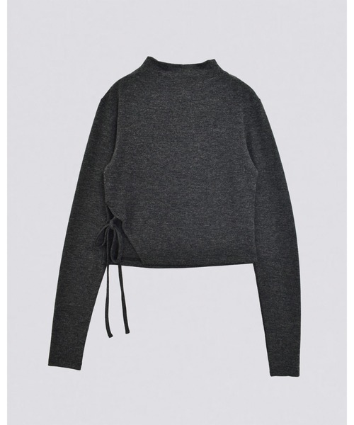 kiehtova tシャツ 「kiehtova」SMOOTH SIDE SLIT TOPS/スムース サイド