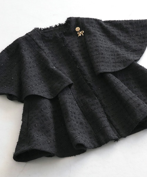 RUIRUE BOUTIQUE（ルイルエブティック） セットアップ ツイード ケープ