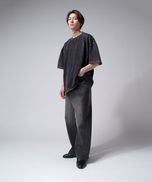 「Lui's」 半袖Tシャツ FREE ライトグレー メンズ_画像7