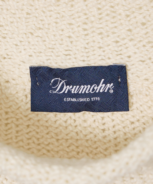 DRUMOHR（ドルモア） セーター ニット 「DRUMOHR/ドルモア」コットン