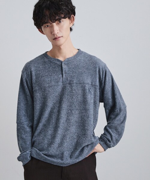 tk.TAKEO KIKUCHI(ティーケータケオキクチ) tシャツ モールヘンリー tk.TAKEO KIKUCHI(ティーケータケオキクチ) tシャツ モールヘンリー