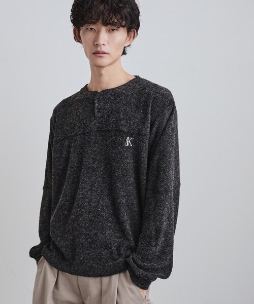 tk.TAKEO KIKUCHI（ティーケータケオキクチ） tシャツ モールヘンリー