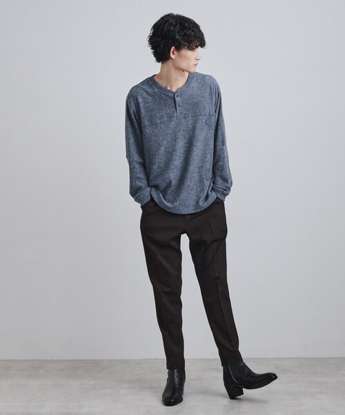 tk.TAKEO KIKUCHI（ティーケータケオキクチ） tシャツ モールヘンリー
