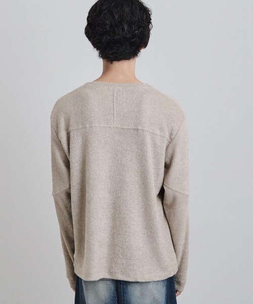 tk.TAKEO KIKUCHI（ティーケータケオキクチ） tシャツ モールヘンリー 