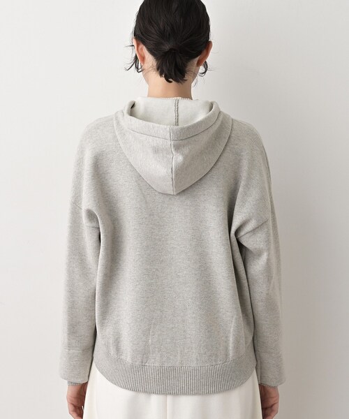 Dessin（デッサン） パーカー 「洗える」コットンカシミヤブレンド