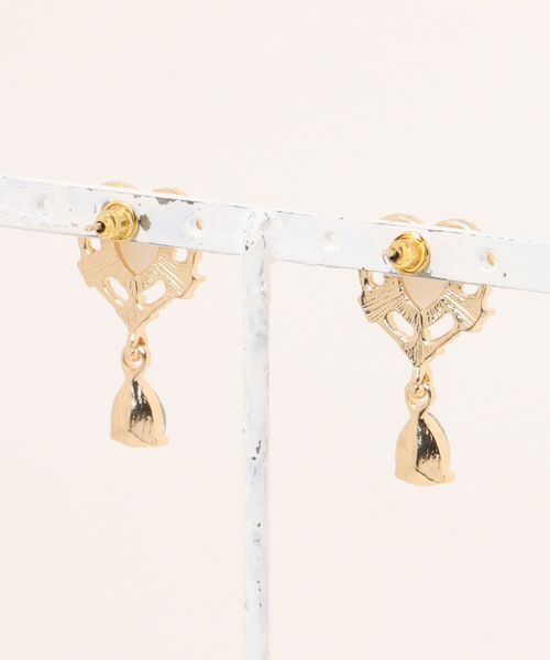 import ピアス TONE（トネ） ピアス 「88eighty-eight」ゴールドハートキラキラ