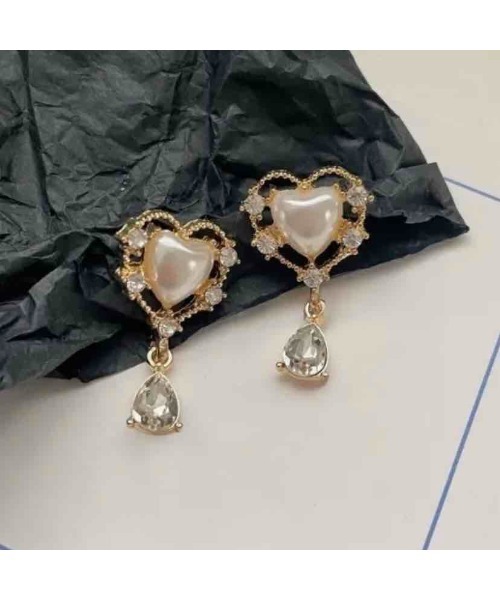 TONE（トネ） ピアス 「88eighty-eight」ゴールドハートキラキラ