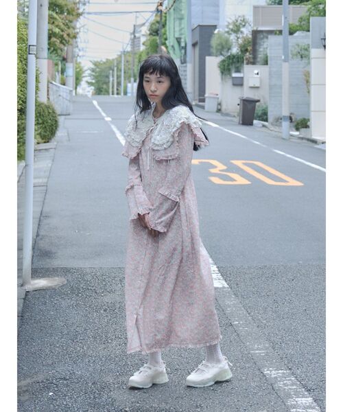 merry jenny（メリージェニー） ワンピース BIGフラワーワンピース