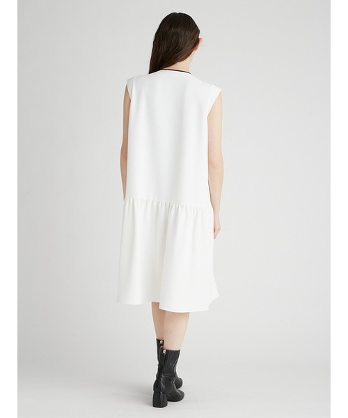 「FURFUR」 ノースリーブワンピース FREE ホワイト レディース_画像9