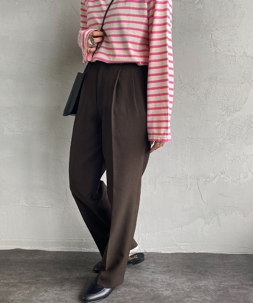 「THE SHINZONE」 スラックス 32 ブラック レディース_画像2