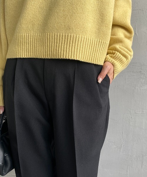 「THE SHINZONE」 スラックス 32 ブラック レディース_画像7