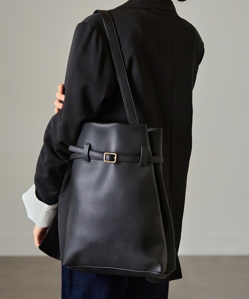 「MAISON BREEZE」 トートバッグ FREE グレイッシュベージュ レディース_画像2