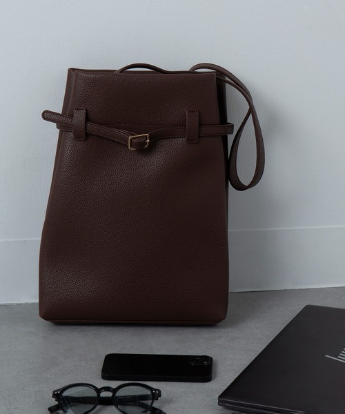 「MAISON BREEZE」 トートバッグ FREE グレイッシュベージュ レディース_画像8