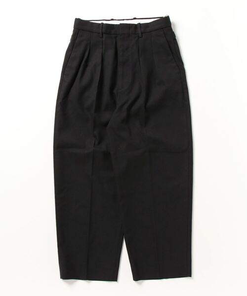 超高級★美品◎スティーブンアラン　ワイドトラウザーズ　ブラック　S STEVEN ALAN（スティーブンアラン） スラックス M ブラック メンズ