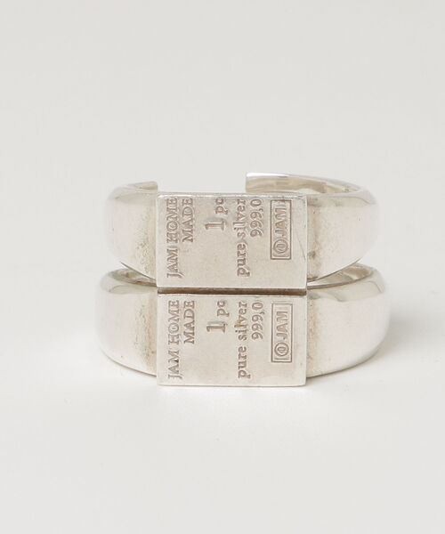 JAM HOME MADE（ジャムホームメイド） リング ONE SIZE シルバー
