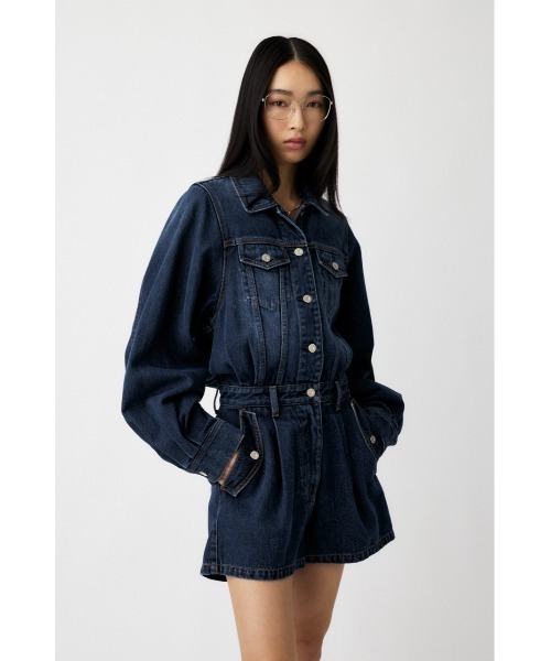 MOUSSY（マウジー） オールインワン 「26年SS新作」DENIM SHORT