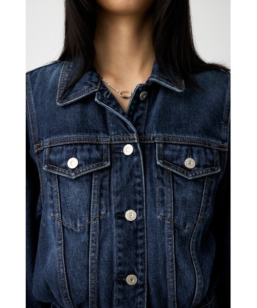 MOUSSY（マウジー） オールインワン DENIM SHORT ジャンプスーツ