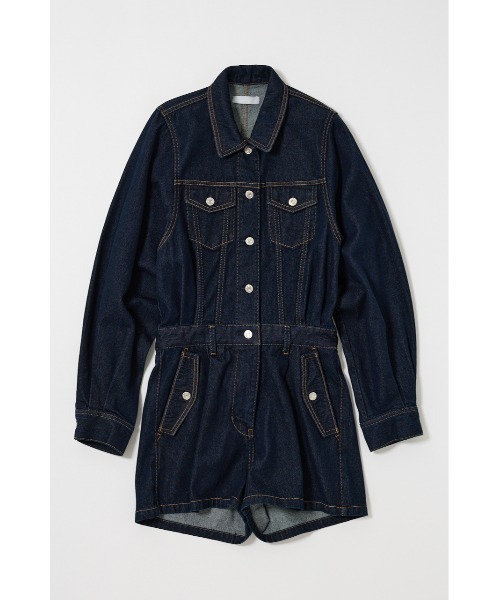 MOUSSY（マウジー） オールインワン 「26年SS新作」DENIM SHORT