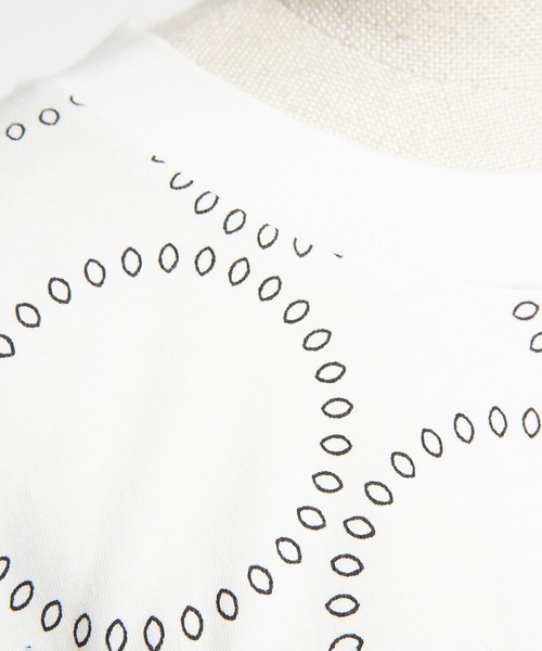 「gomme」 半袖Tシャツ MEDIUM ブラック×ホワイト レディース_画像6