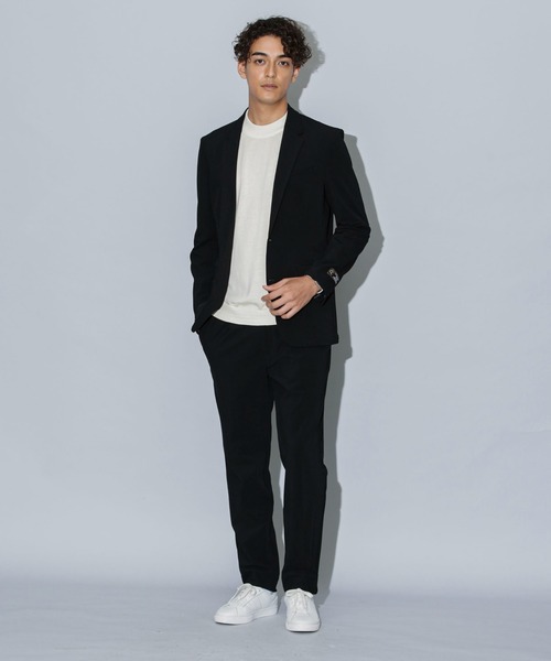 「NANO universe」 「Damerino」スーツ S ネイビー メンズ_画像5