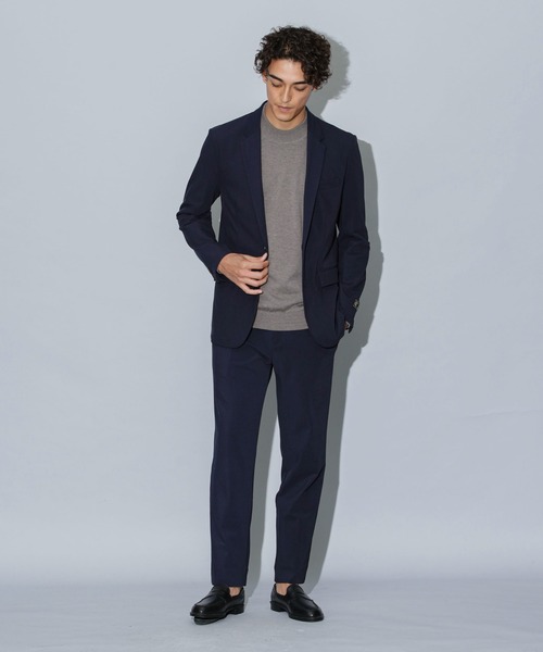 「NANO universe」 「Damerino」スーツ S ネイビー メンズ_画像7