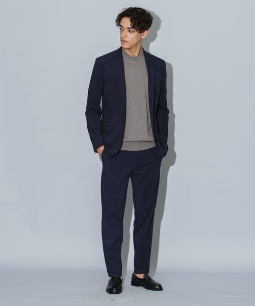 「NANO universe」 「Damerino」スーツ S ネイビー メンズ_画像9