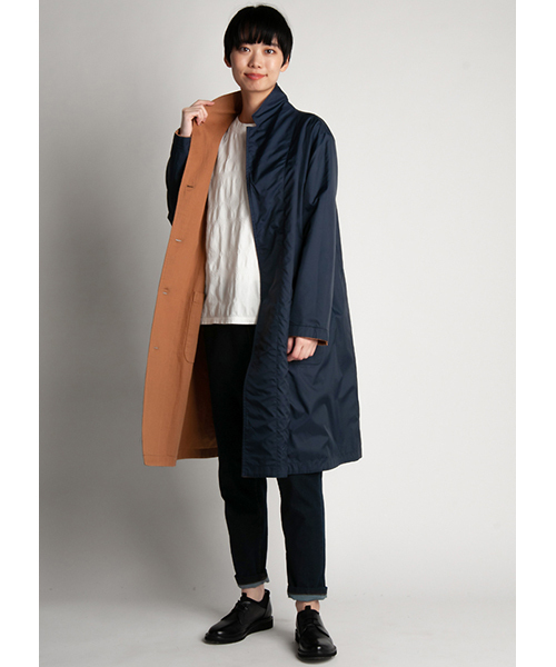 Plantation（プランテーション） コート M size ネイビー レディース