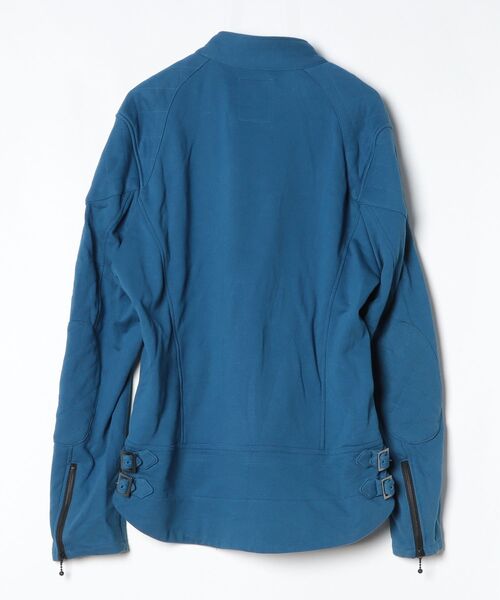 「VIRGOwearworks」 ライダースジャケット 4 ブルー メンズ_画像2