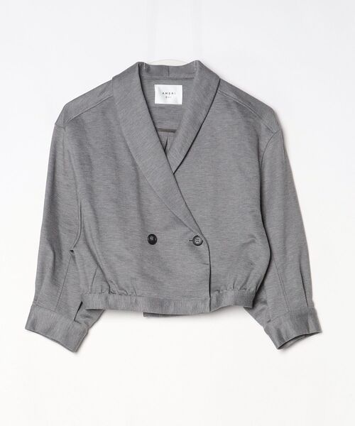 Ameri（アメリ） ジャケット SMALL グレー レディース : ZOZOTOWN