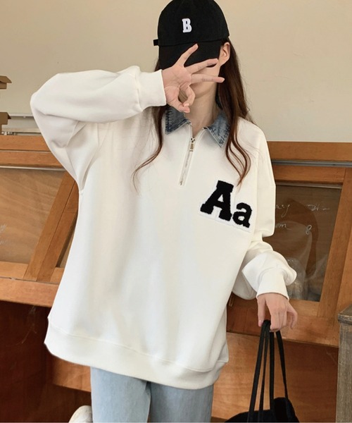 「meJane」 長袖カットソー FREE ブラック レディース_画像2