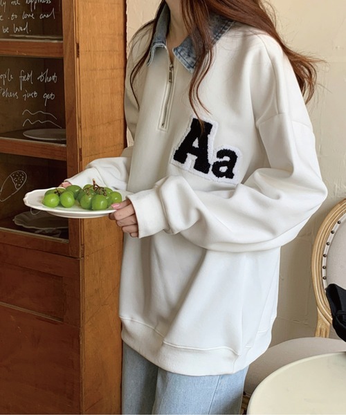 「meJane」 長袖カットソー FREE ブラック レディース_画像4