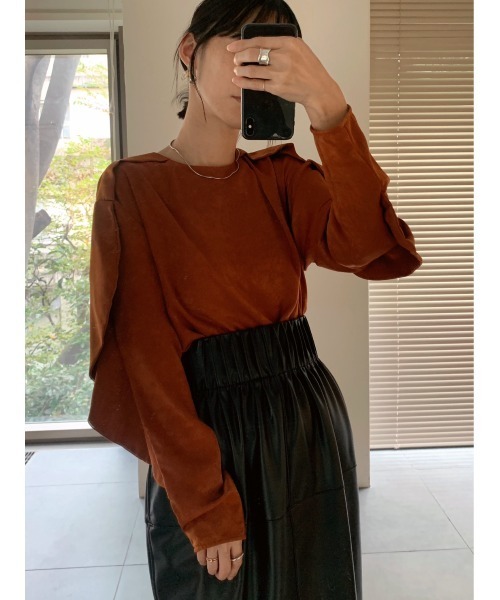 「MIESROHE」 長袖ブラウス FREE ブラック レディース_画像3