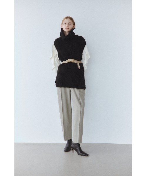 「MIESROHE」 長袖ブラウス FREE ブラック レディース_画像6