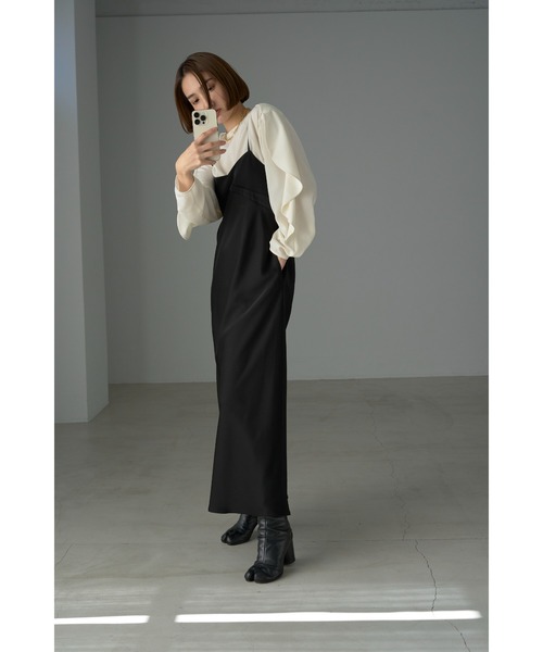 「MIESROHE」 長袖ブラウス FREE ブラック レディース_画像8