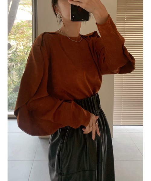 「MIESROHE」 長袖ブラウス FREE ブラック レディース_画像10