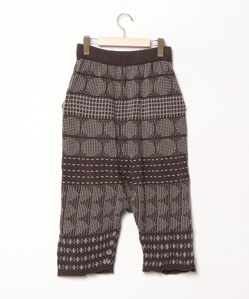 「Plantation」 サルエルパンツ M ブラウン レディース_画像2