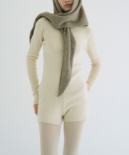 CLANE（クラネ） オールインワン WOOL SHORT KNIT ALL IN ONE