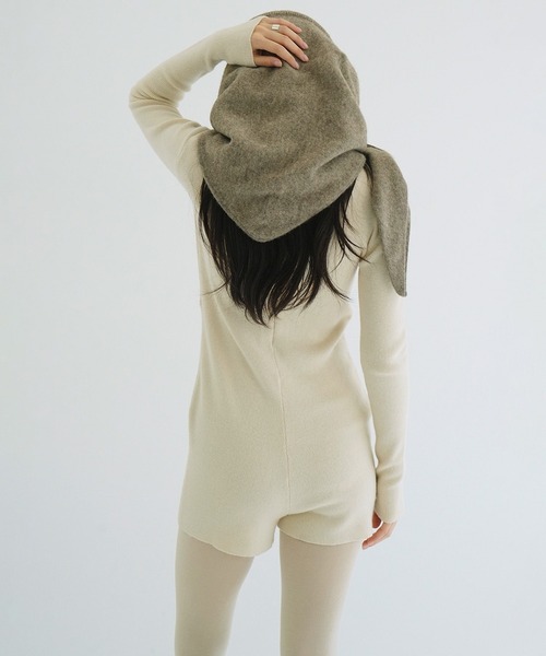 CLANE（クラネ） オールインワン WOOL SHORT KNIT ALL IN ONE
