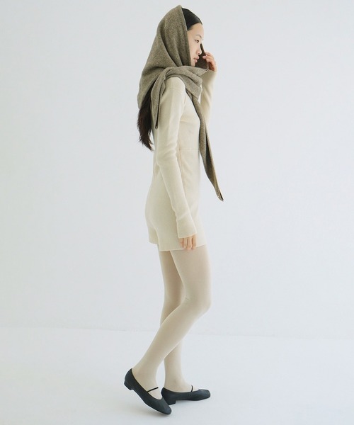 CLANE（クラネ） オールインワン WOOL SHORT KNIT ALL IN ONE