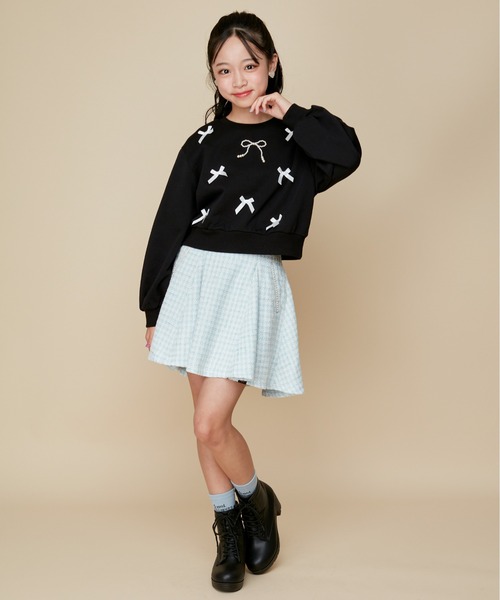 「JENNI love」 「KIDS」スウェットカットソー 160cm サックスブルー キッズ_画像6