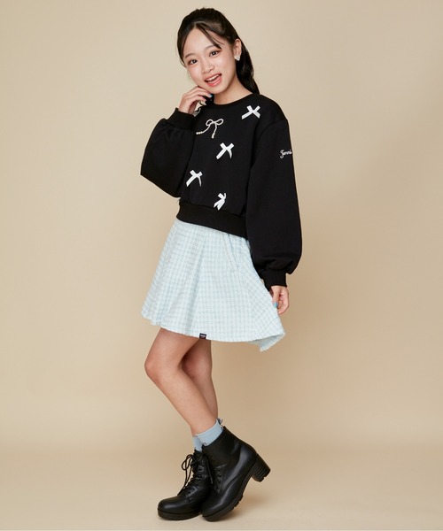 「JENNI love」 「KIDS」スウェットカットソー 160cm サックスブルー キッズ_画像7