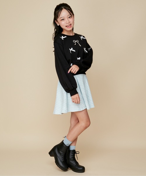 「JENNI love」 「KIDS」スウェットカットソー 160cm サックスブルー キッズ_画像8