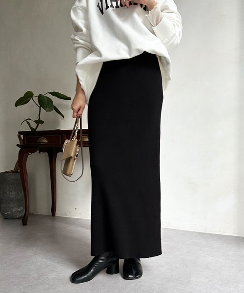 「DouDou」 タイトスカート FREE ホワイト レディース_画像5