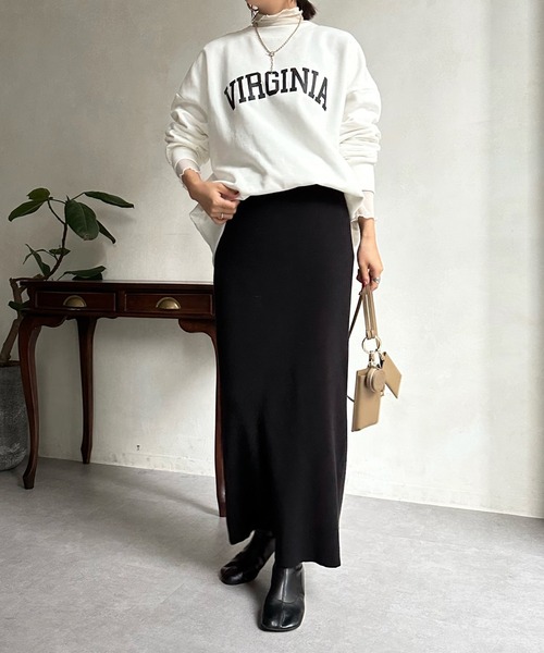 「DouDou」 タイトスカート FREE ホワイト レディース_画像9