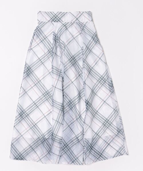 「SWINGLE」 フレアスカート FREE ホワイト系その他6 レディース_画像4