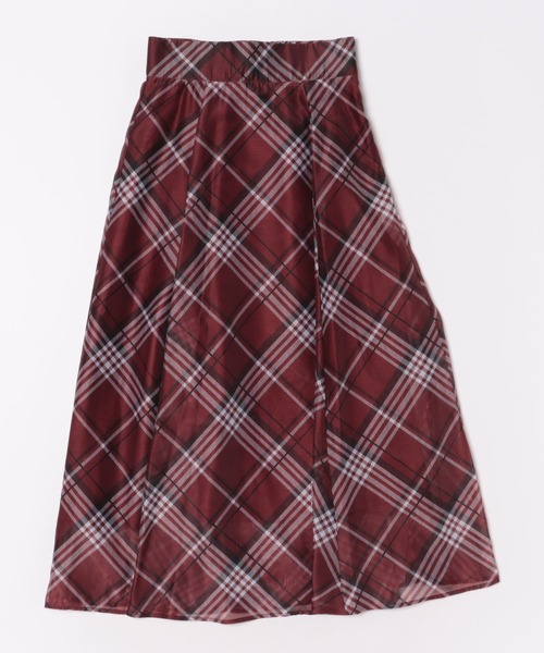 「SWINGLE」 フレアスカート FREE ホワイト系その他6 レディース_画像5